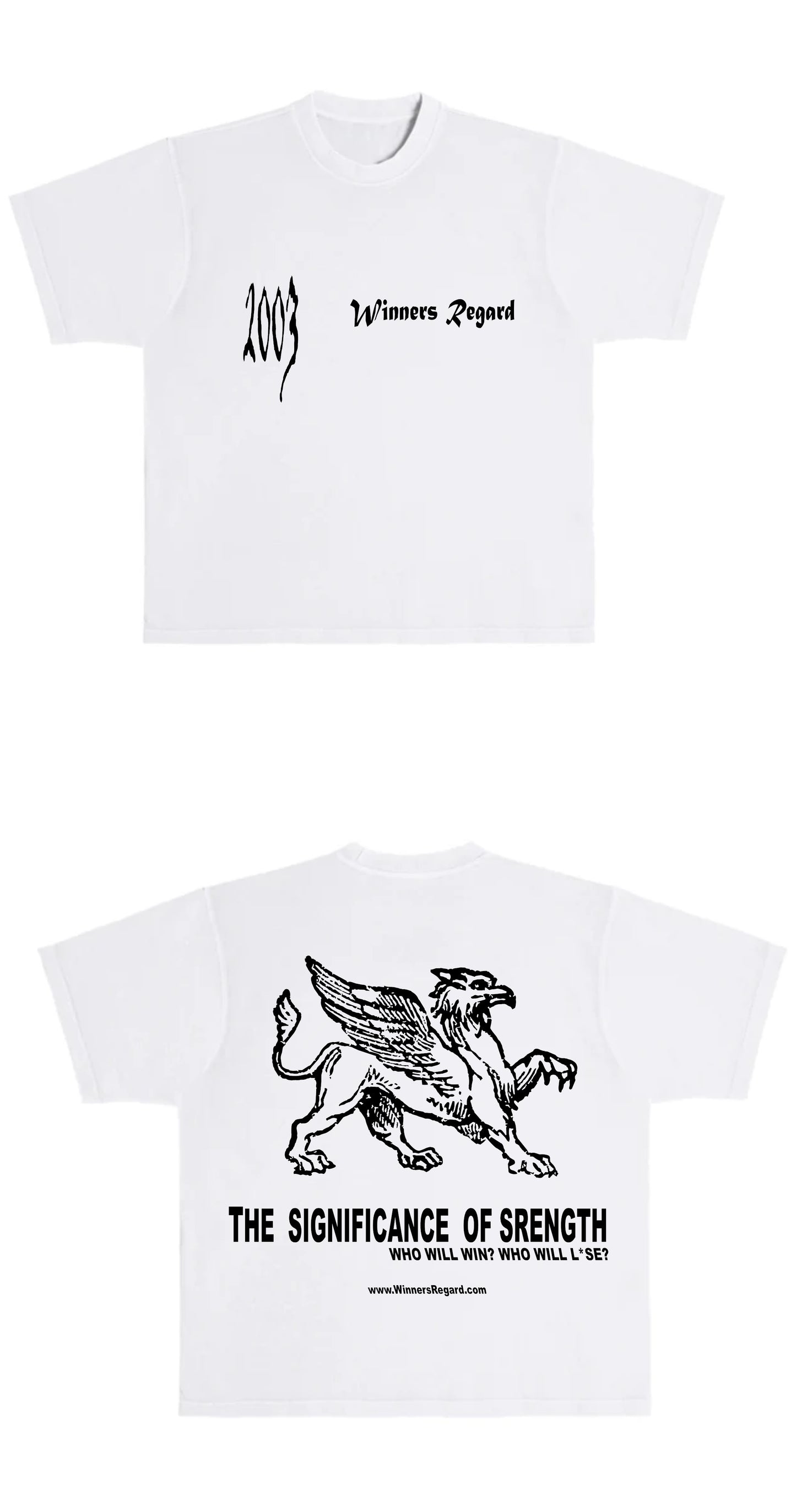 WINNERS REGARD SOS TEE